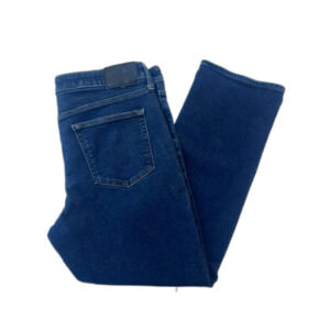 EXPRESS MENS BOOTCUT JEANS SIZE 34X30 BLUE COTTON/MODAL/STRETCH